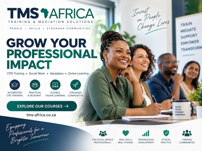 Screenshot of the TMS Africa website